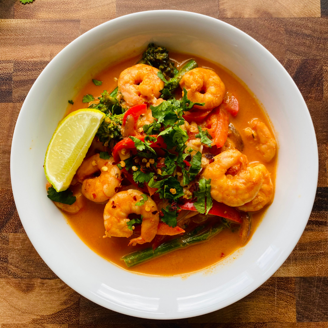 Thai Curry Prawn Noodles